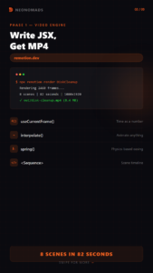 Remotion — Video as React Components